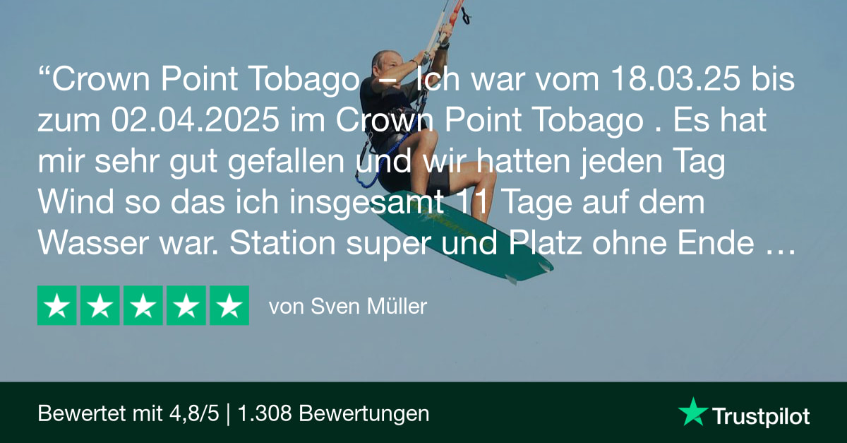 Tobago: Trustpilot Review - Sven