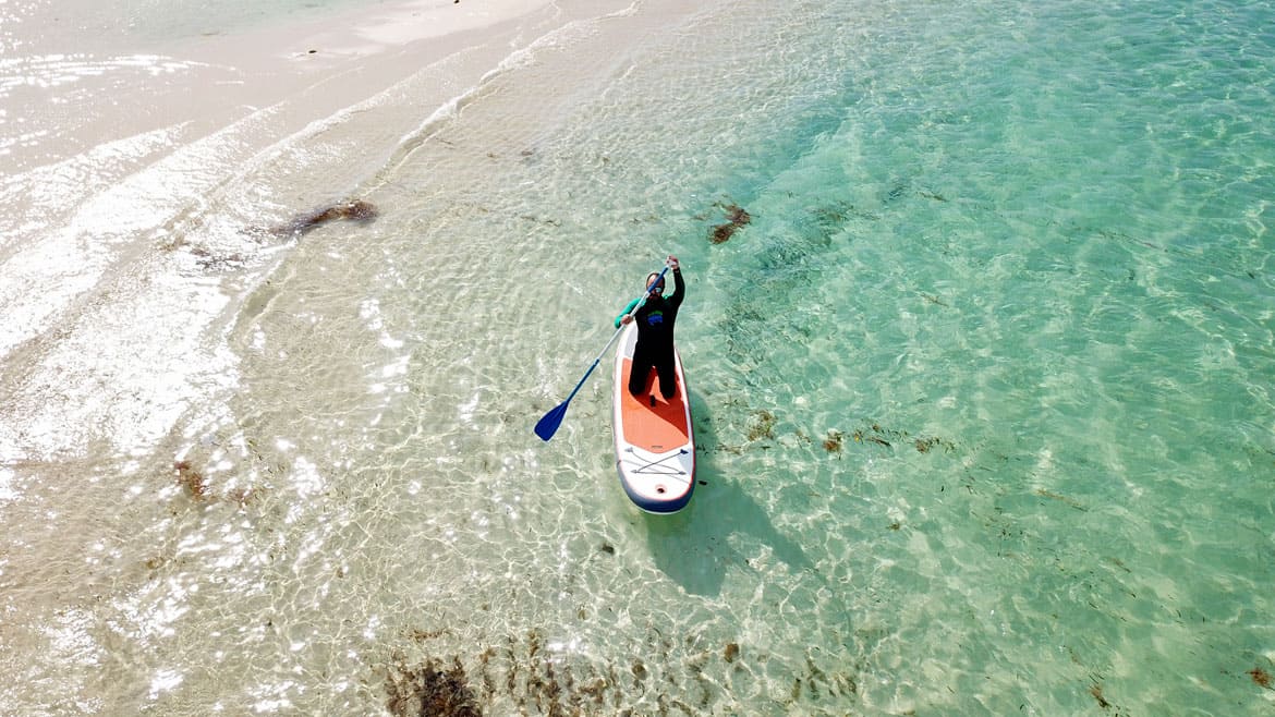 Soma Bay: Alternativ auch SUP möglich Soma Bay: Alternativ auch SUP möglich