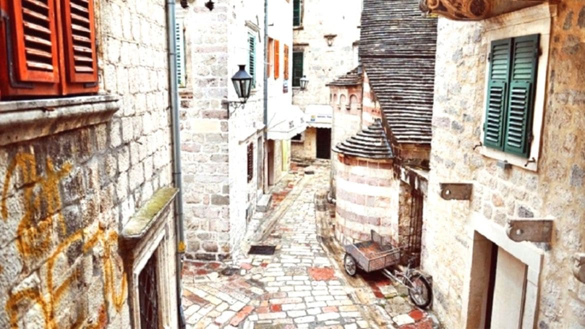 Ulcinj: Die Altstadt von Ulcinj Ulcinj: Die Altstadt von Ulcinj