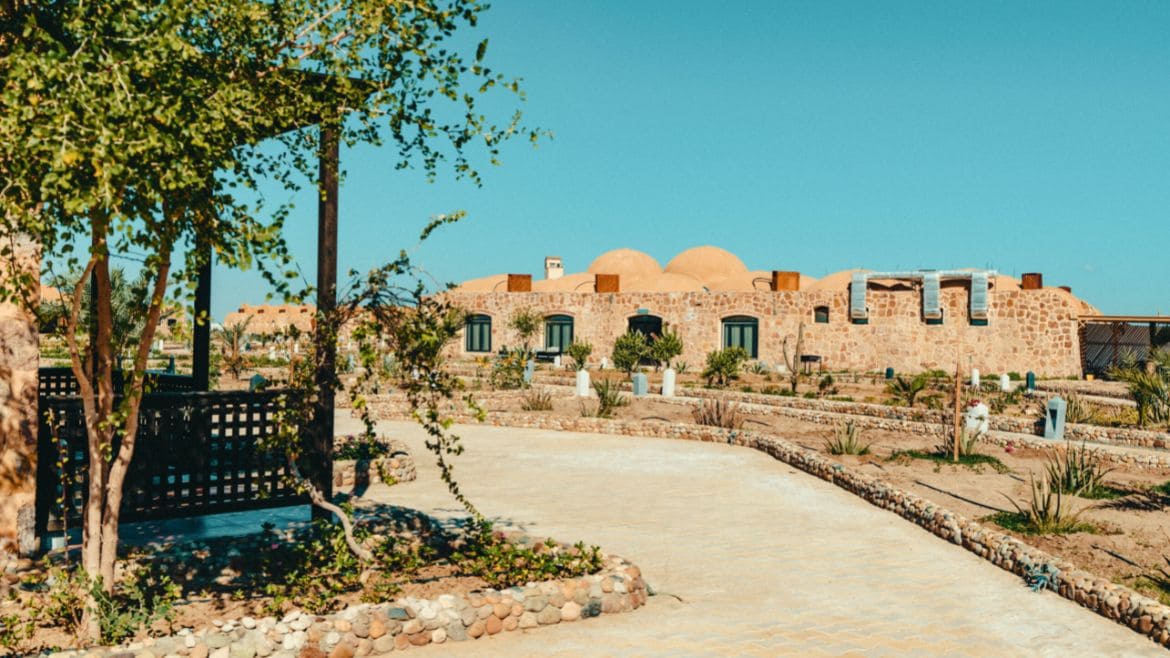 Hamata: Anlage des Kite Hotels Hamata: Anlage des Kite Hotels