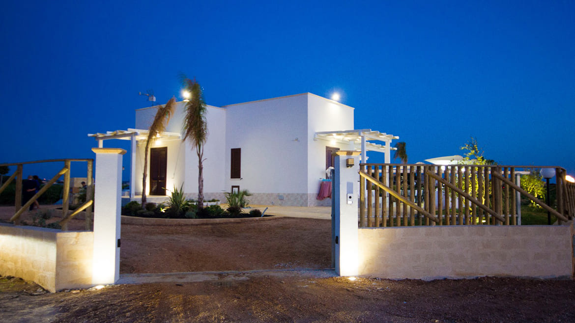 Marsala: Außenansicht der Kitevilla