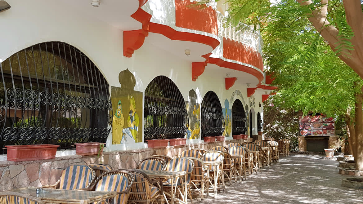 Soma Bay: Außenbereich des Standard Hotel