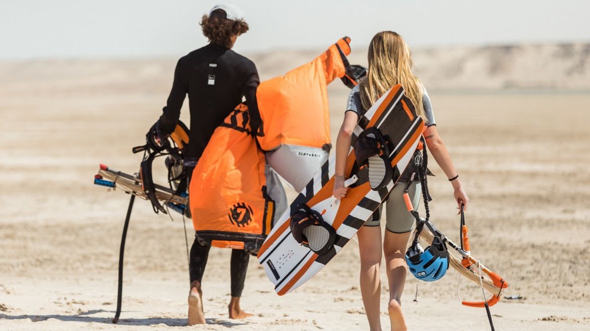 Dakhla: Auf geht es zur Schulung an der Kite- und Wingsurf Station Dakhla: Auf geht es zur Schulung an der Kite- und Wingsurf Station