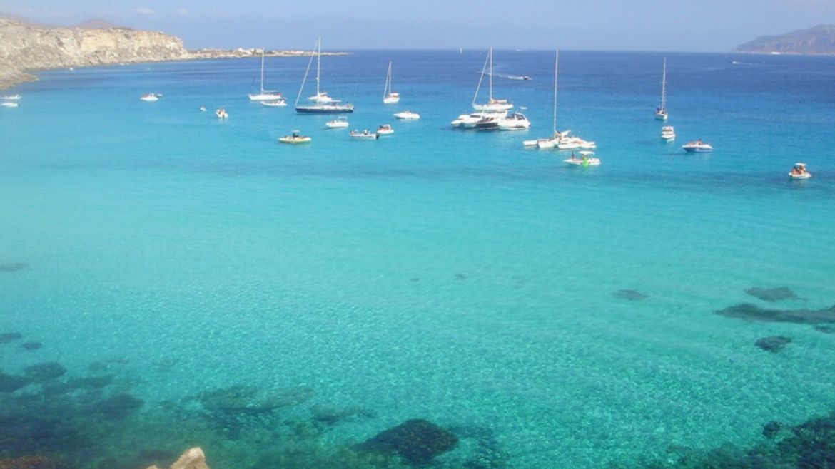 Marsala: Ausflug zu den vorgelagerten Inseln Favignana Cala Rossa