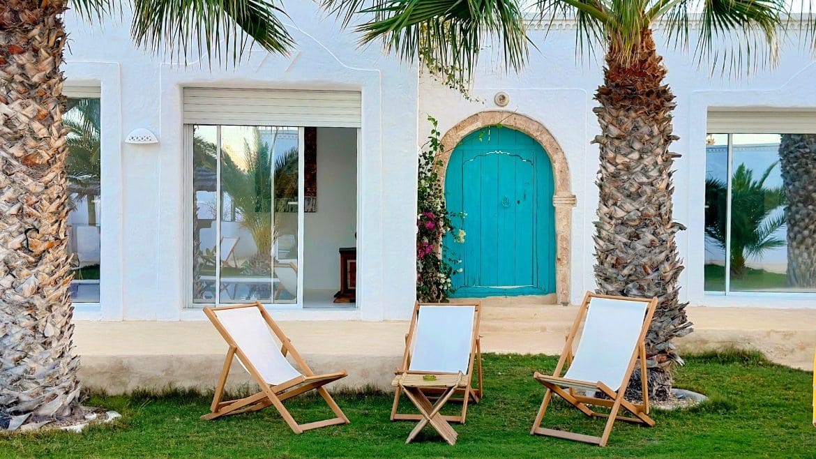 Djerba-Zarzis: Ausreichend Sitzbereiche zum Entspannen