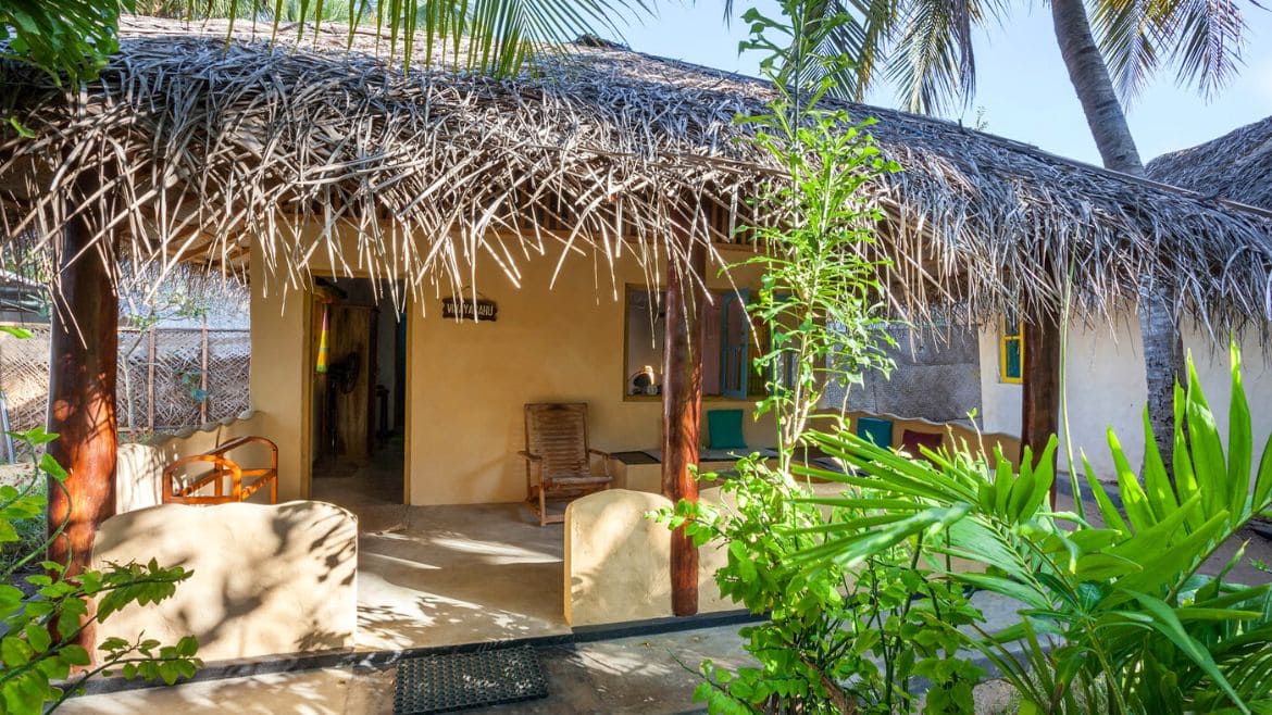 Kalpitiya: Außenansicht der Family Cabana Kalpitiya: Außenansicht der Family Cabana