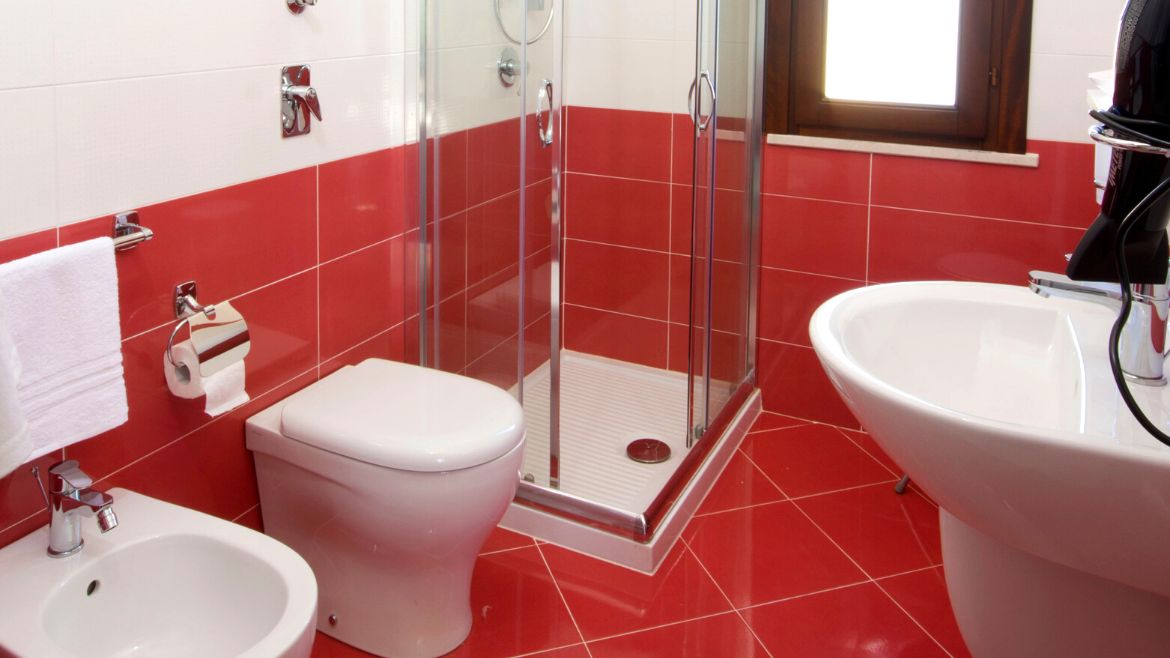 Marsala: Badezimmer des Superiorzimmers 