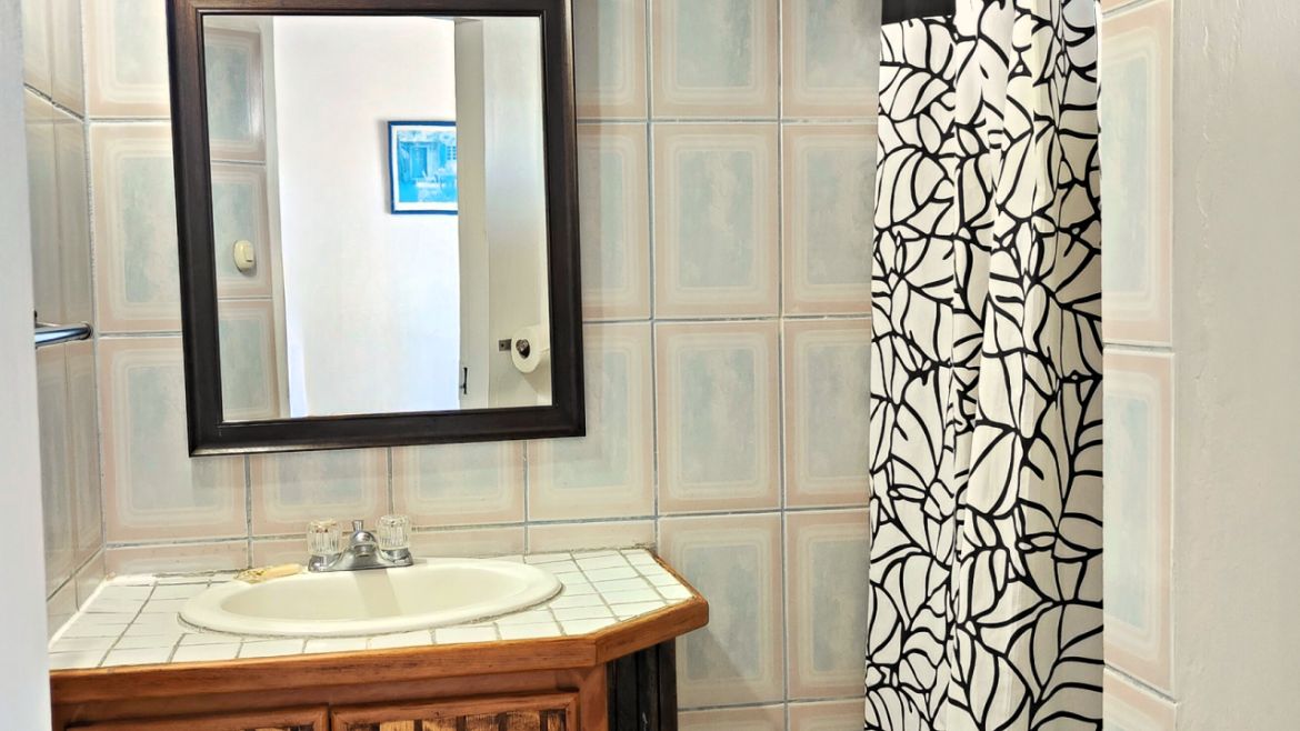 Tobago: Badezimmer der Appartements I Tobago: Badezimmer der Appartements I