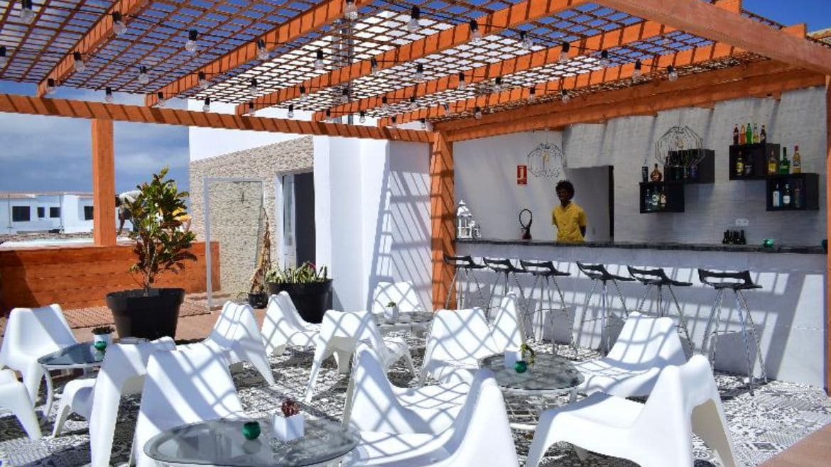 Boa Vista: Bar auf der Sonnenterrasse Boa Vista: Bar auf der Sonnenterrasse