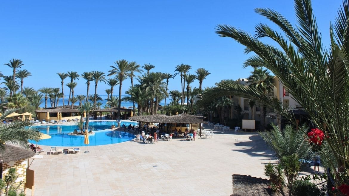 Zarzis: Blick auf den Außenbereich Zarzis: Blick auf den Außenbereich