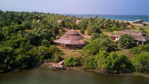 Kappalady: Bungalow mit privatem Steg Kappalady: Bungalow mit privatem Steg