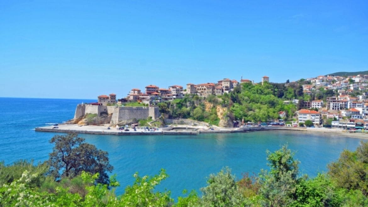 Ulcinj: Blick auf Ulcinj Ulcinj: Blick auf Ulcinj