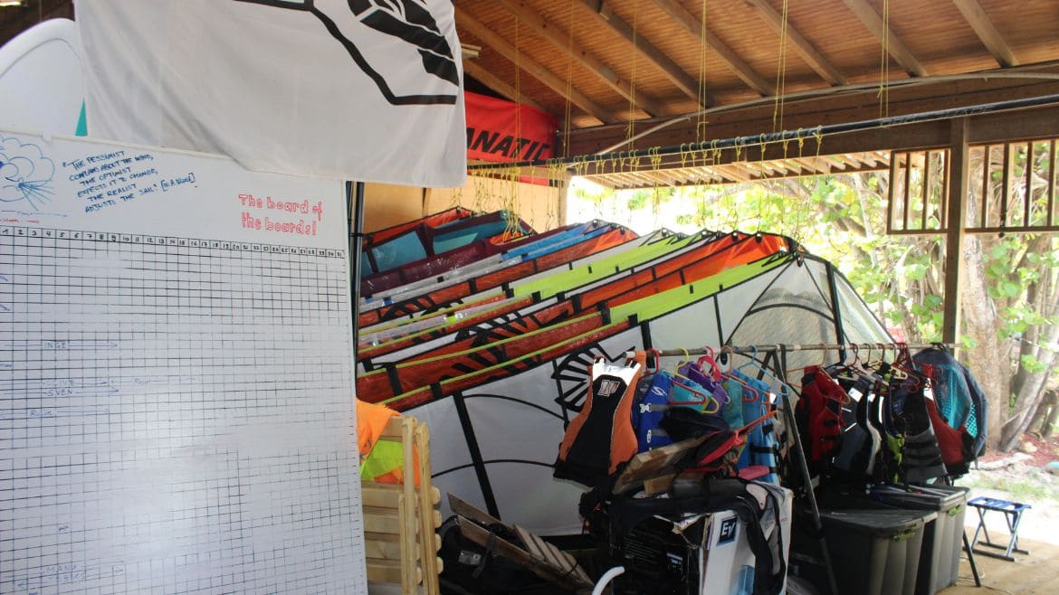 Tobago: Innenbereich der Station Tobago: Innenbereich der Station