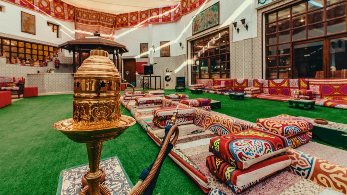 Soma Bay: Chillout-Bereich im Komforthotel Soma Bay: Chillout-Bereich im Komforthotel