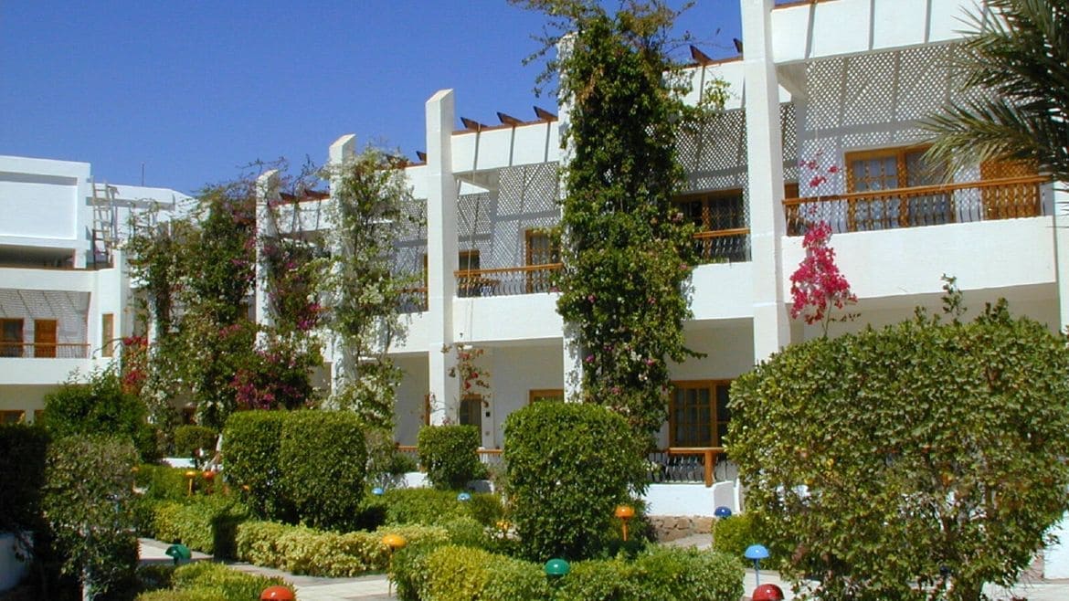 Soma Bay: Gebäudeansicht