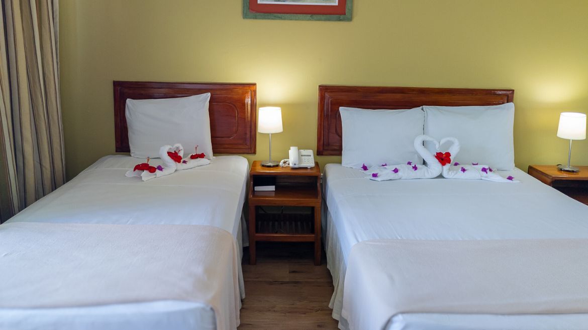 Tobago: Die Studios bieten Platz für bis zu drei Personen Tobago: Die Studios bieten Platz für bis zu drei Personen