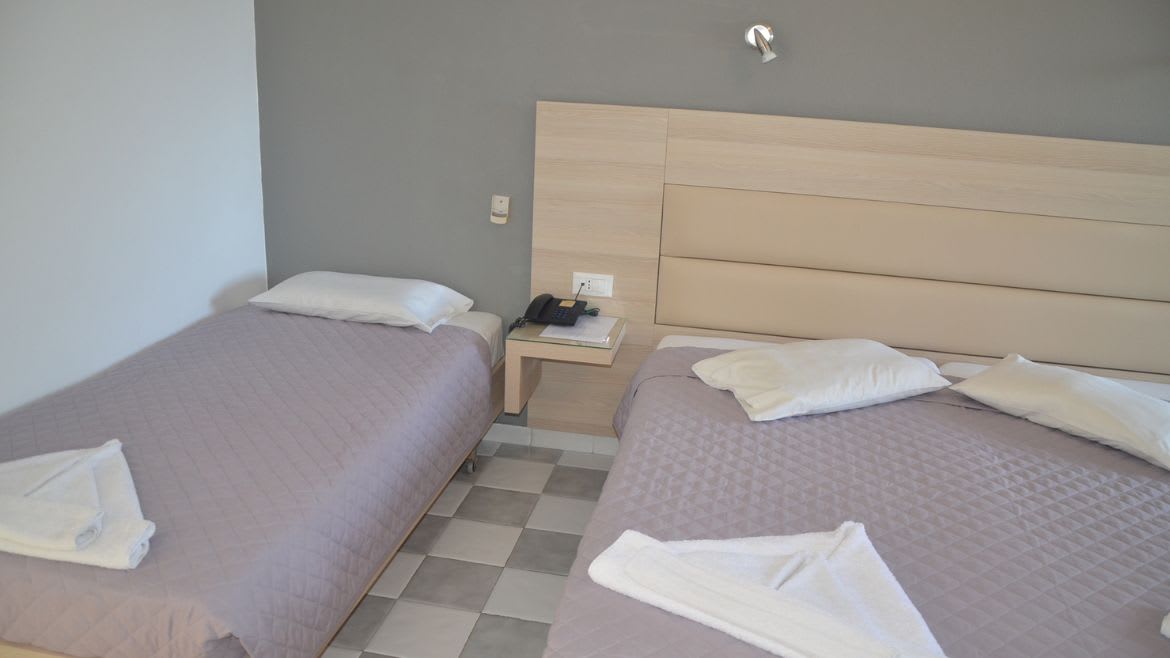 Rhodos Theologos: Zimmerbelegung mit bis zu drei Personen möglich