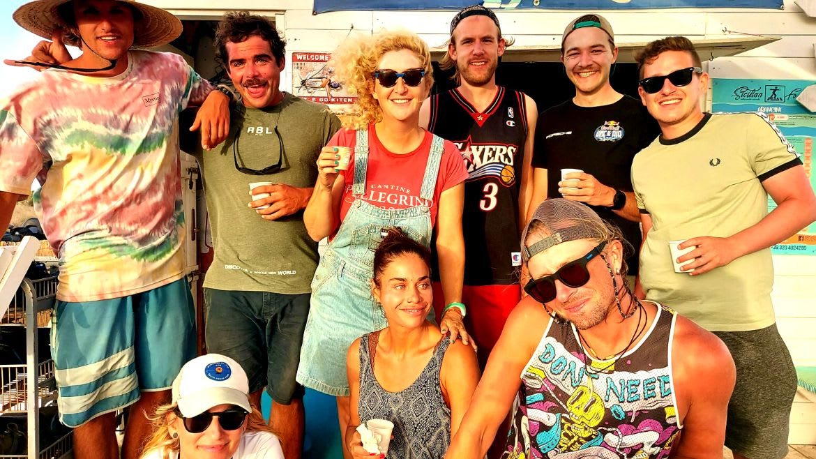 Marsala: Das Team der Kite- und Windsurf Station Marsala: Das Team der Kite- und Windsurf Station