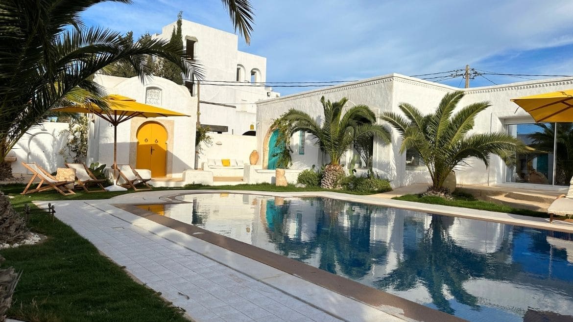 Djerba-Zarzis: Pool des Charmehotel