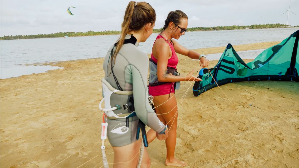 Kalpitiya: Die Bar auslegen