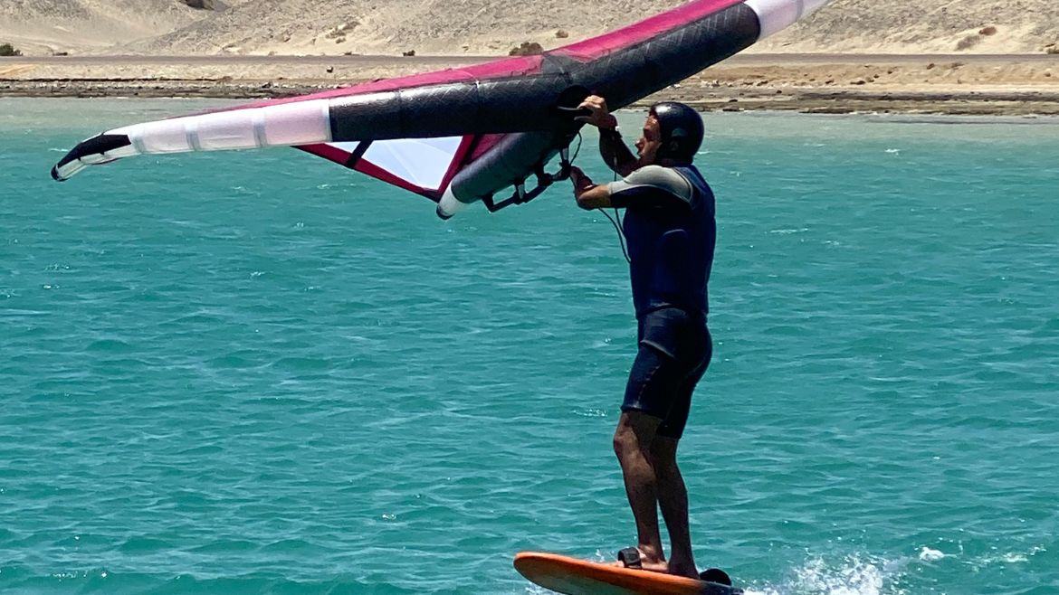 El Naaba: Die ersten Meter auf dem Wasser