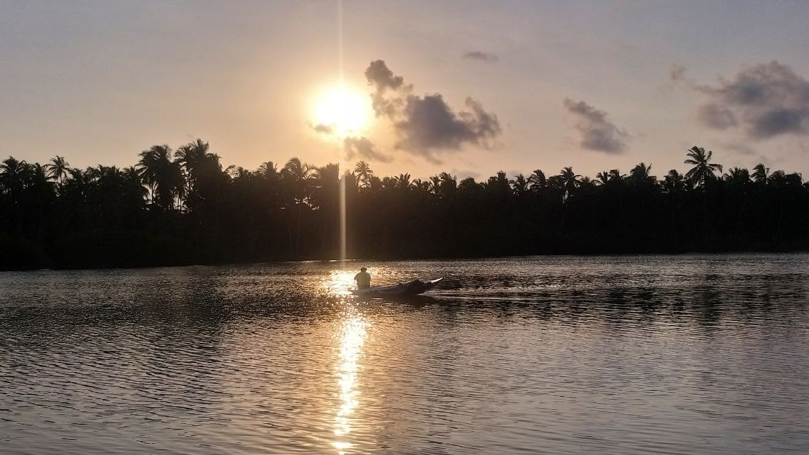 Kappalady: Die Lagune am Abend