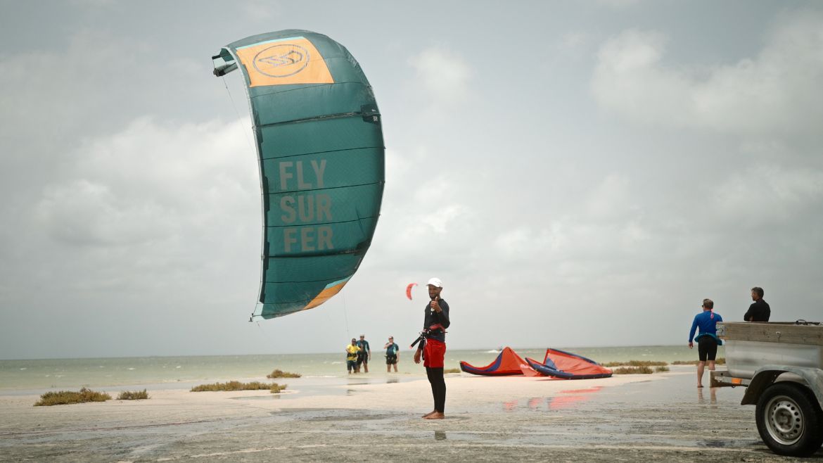 Zarzis: Die Lagune in der Nähe der Station Zarzis: Die Lagune in der Nähe der Station