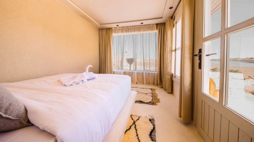 Dakhla: Die Premium Bungalows verfügen über einen tollen Ausblick