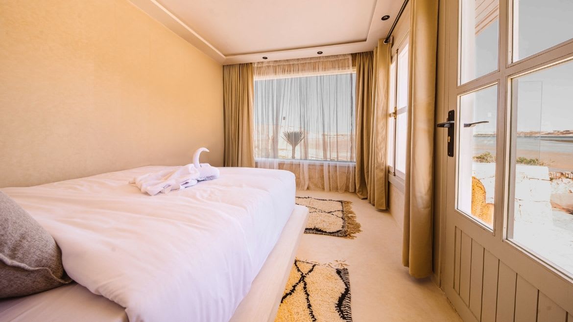 Dakhla: Premium Bungalow mit tollem Ausblick Dakhla: Premium Bungalow mit tollem Ausblick