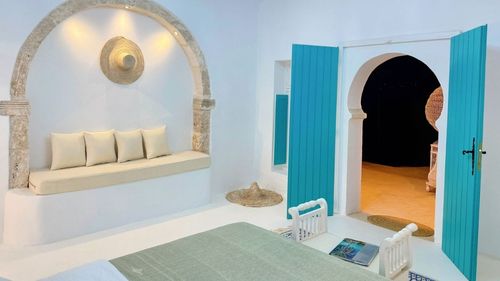 Djerba-Zarzis: Superiorzimmer mit Garten- und Poolblick