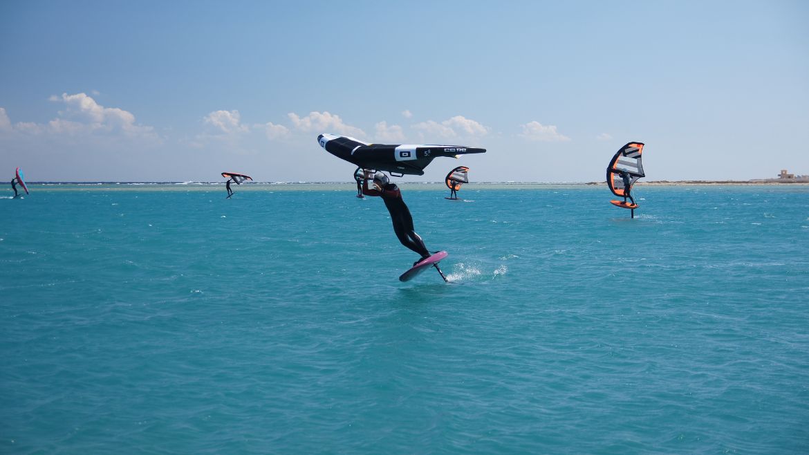 El Naaba: Die Wingfoil Camp Wochen bieten optimalen Lernerfolg