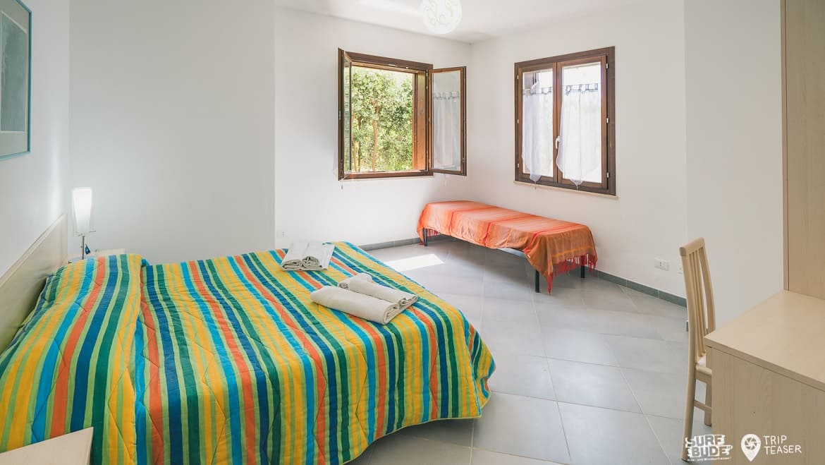 Marsala: Doppelzimmer in den Surfer Appartements