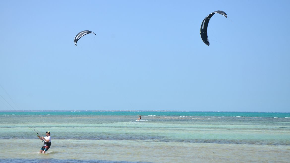Djerba-Zarzis: Egal ob Anfänger oder Könner passen zum Djerba-Zarzis Kite Camp