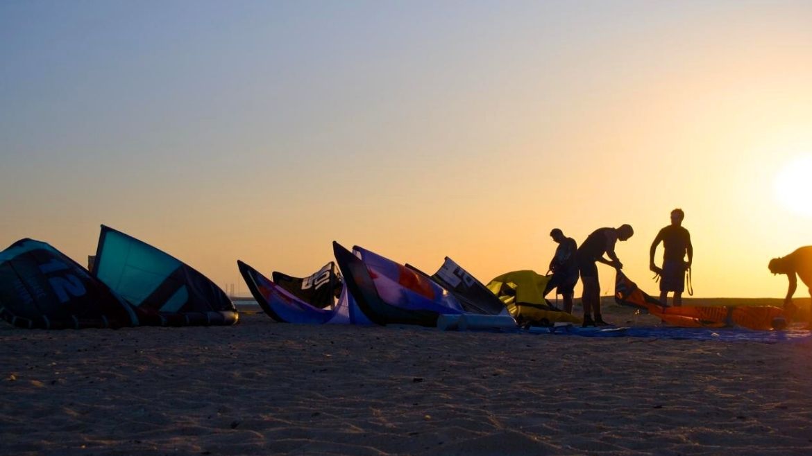 Ein erfolgreicher Kitetag geht zu Ende
