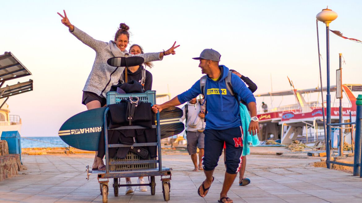 Soma Bay: Ein wunderbarer Tag geht in der Soma Bay zu Ende Soma Bay: Ein wunderbarer Tag geht in der Soma Bay zu Ende