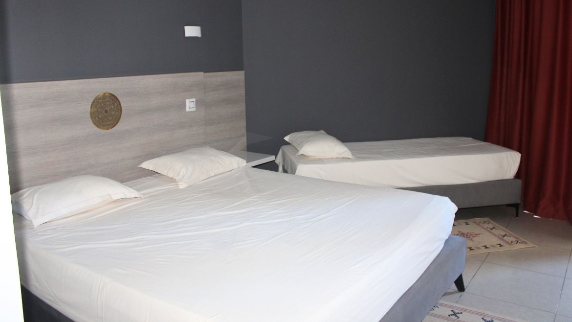 Zarzis: Einige Superiorzimmer bieten Platz für bis zu drei Personen Zarzis: Einige Superiorzimmer bieten Platz für bis zu drei Personen