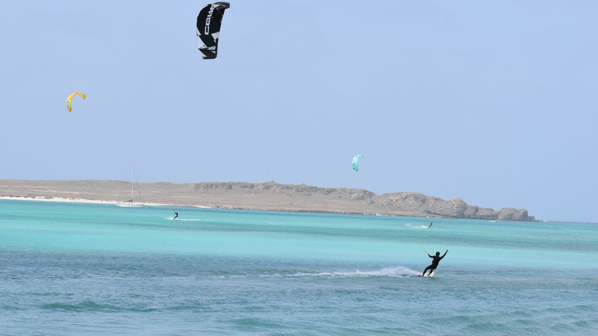 Boa Vista: Entspanntes cruisen an der Kite- und Wing/Windsurf Station Boa Vista: Entspanntes cruisen an der Kite- und Wing/Windsurf Station