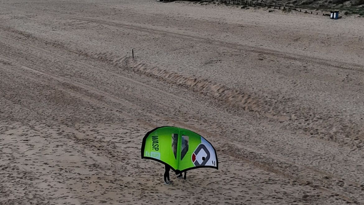 Algarve: Die ersten Übungen am Strand Algarve: Die ersten Übungen am Strand