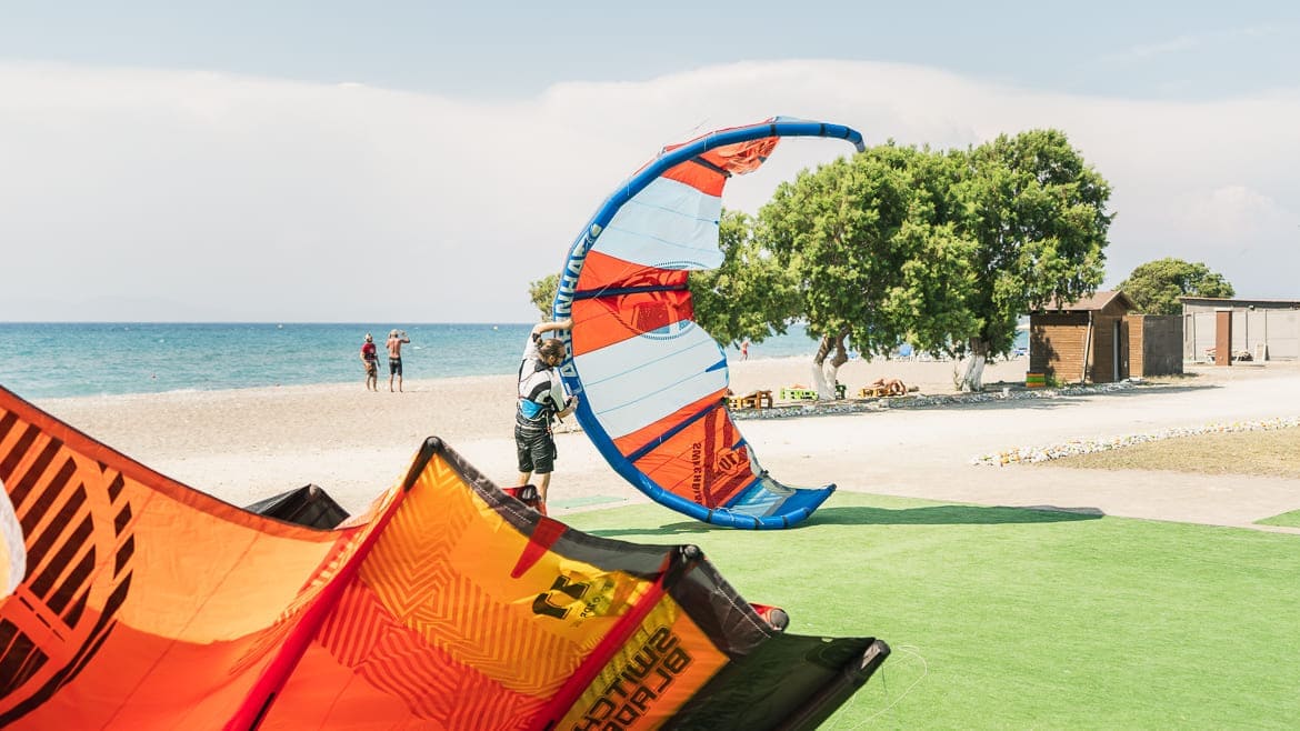 Kitesurfen: Im Urlaub mit der eigenen Ausrüstung