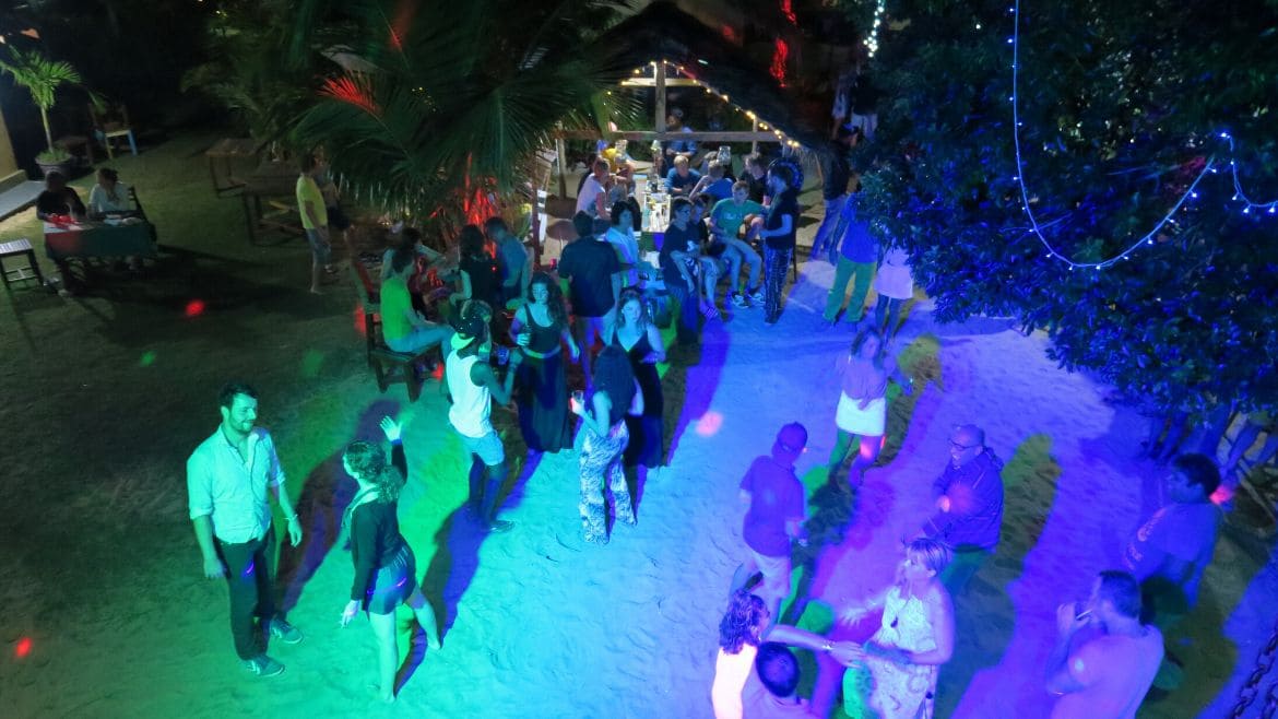 Kalpitiya: Event-Abend in den Surf Cabanas Kalpitiya: Event-Abend in den Surf Cabanas