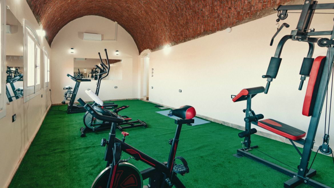 Hamata: Fitness-Bereich Hamata: Fitness-Bereich