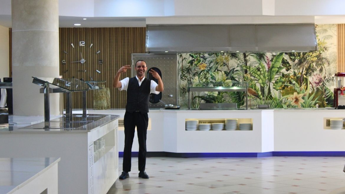 Zarzis: Gut gelauntes Personal Zarzis: Gut gelauntes Personal