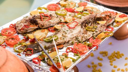 Marokko: fangfrischer Fisch darf natürlich nicht fehlen Marokko: fangfrischer Fisch darf natürlich nicht fehlen