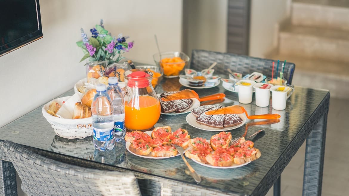 Marsala: leckeres Frühstück im Kitehaus