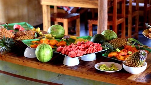 Kalpitiya: Frisches Obst zum Frühstück Kalpitiya: Frisches Obst zum Frühstück