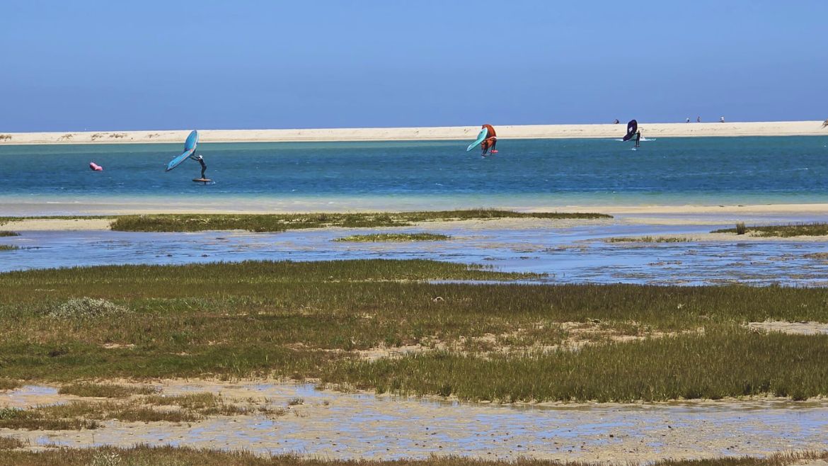 Algarve: Wingen am Revier Fuseta Algarve: Wingen am Revier Fuseta