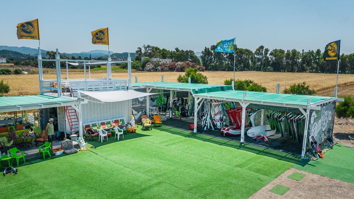 Rhodos Theologos: Gut ausgestattete Station in top Lage Rhodos Theologos: Gut ausgestattete Station in top Lage