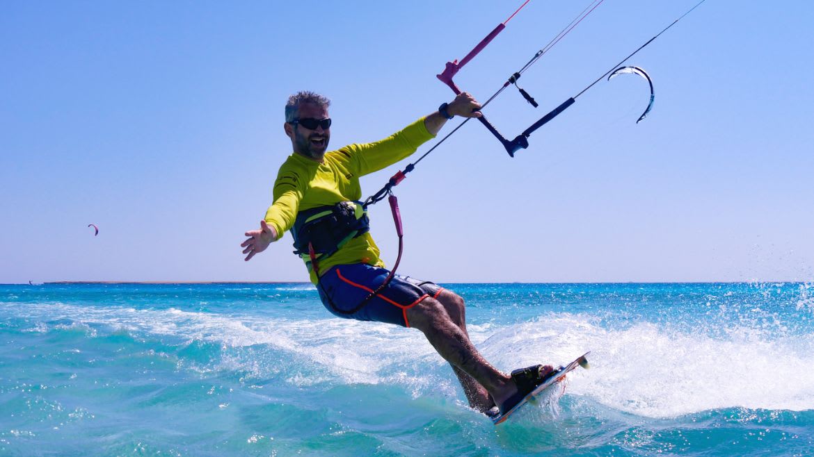 Soma Bay: In der Soma Bay sind Freerider happy