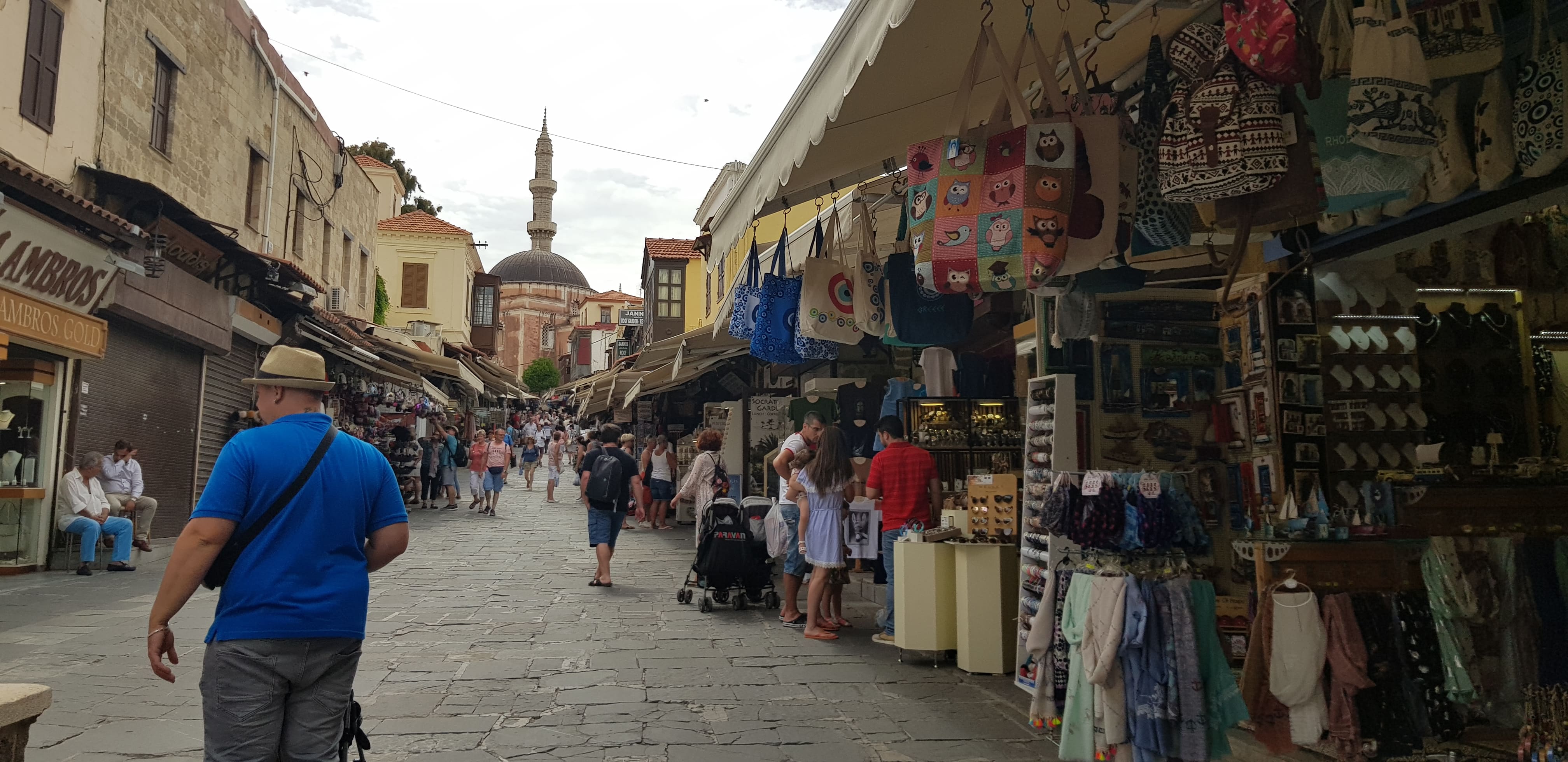 Fanes: In Rhodos Stadt kannst Du viel erleben.