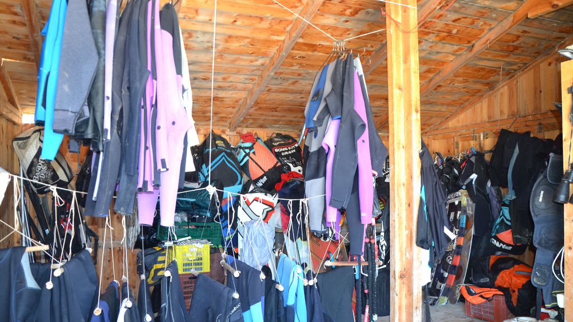 Djerba-Zarzis: Innenbereich der Kitesurf Station Djerba-Zarzis: Innenbereich der Kitesurf Station